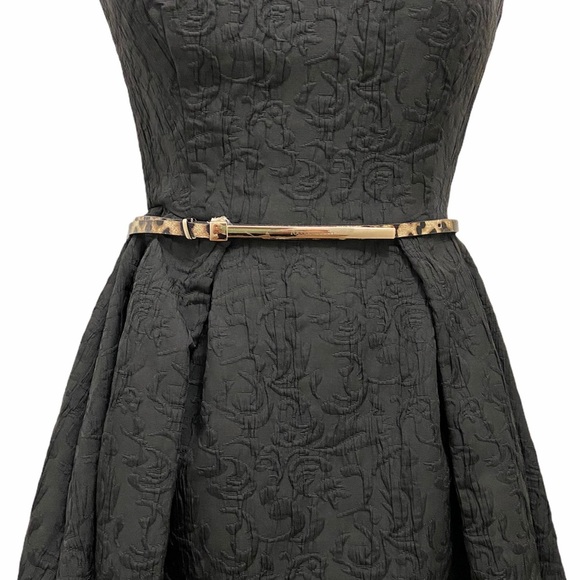Roccobarocco animal print leather belt - Picture 1 of 13